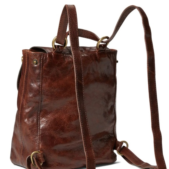 New Frye Corrine Leather Backpack - Picture 10 of 11